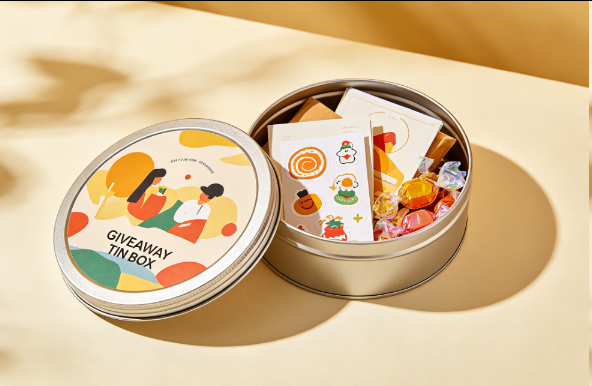 Giveaway Tin Box