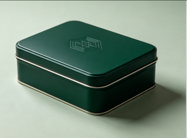 Matte Finish Gift Tin Box