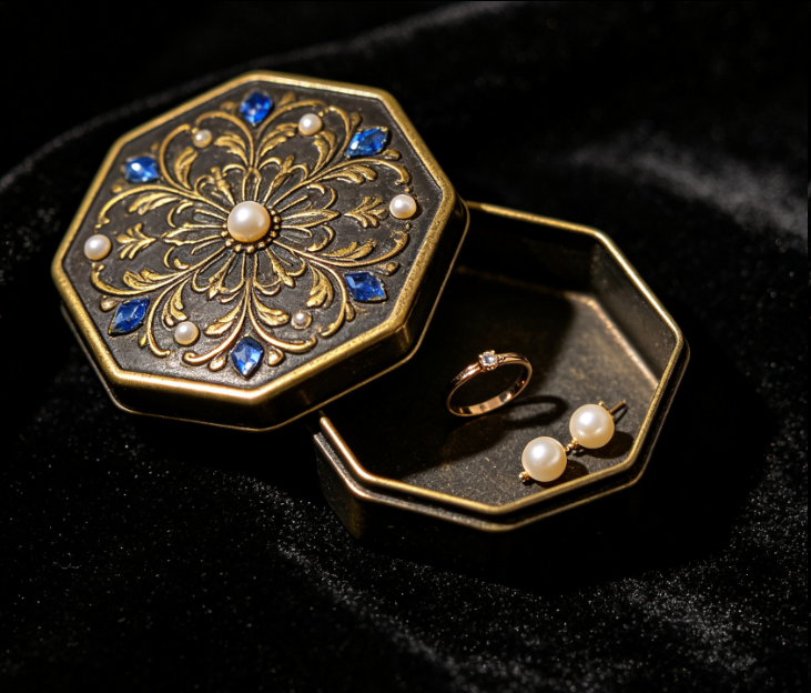 Tiny Trinket Tin Box